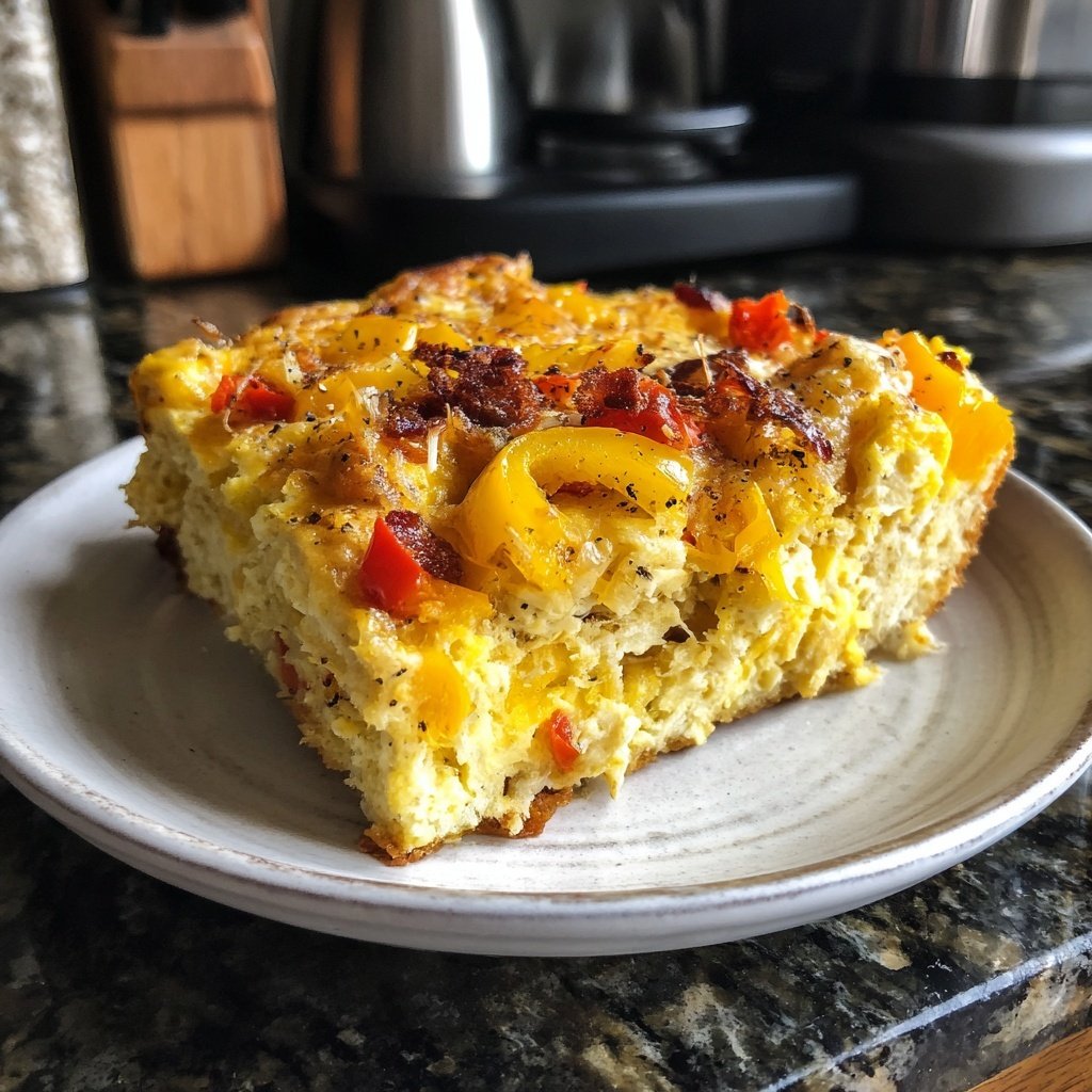 Breakfast Casserole with Vegetables