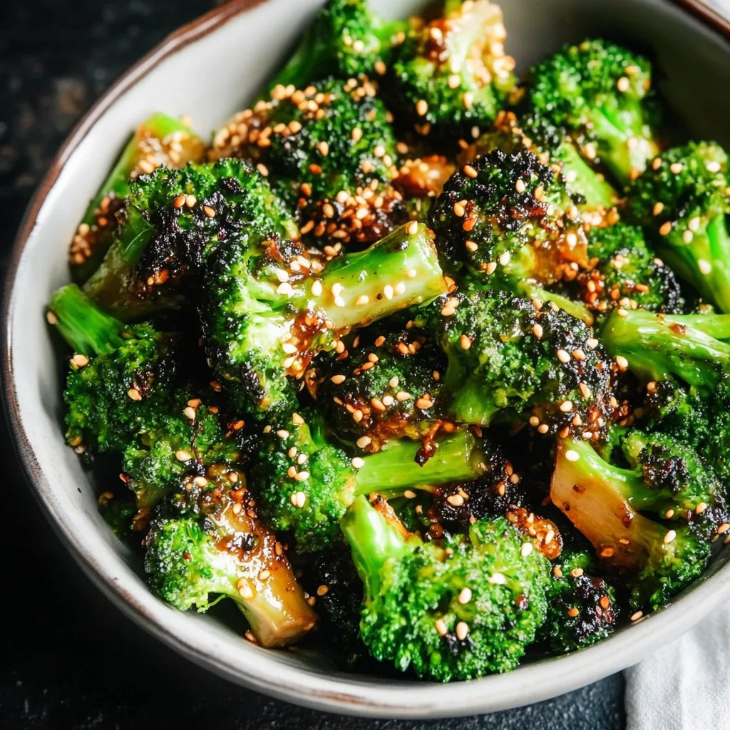 Gochujang Sesame Broccoli