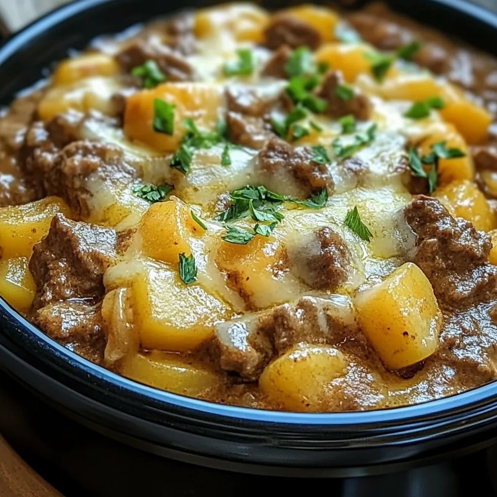Slow Cooker Steak and Cheddar Potato Casserole: An Incredible Ultimate Recipe