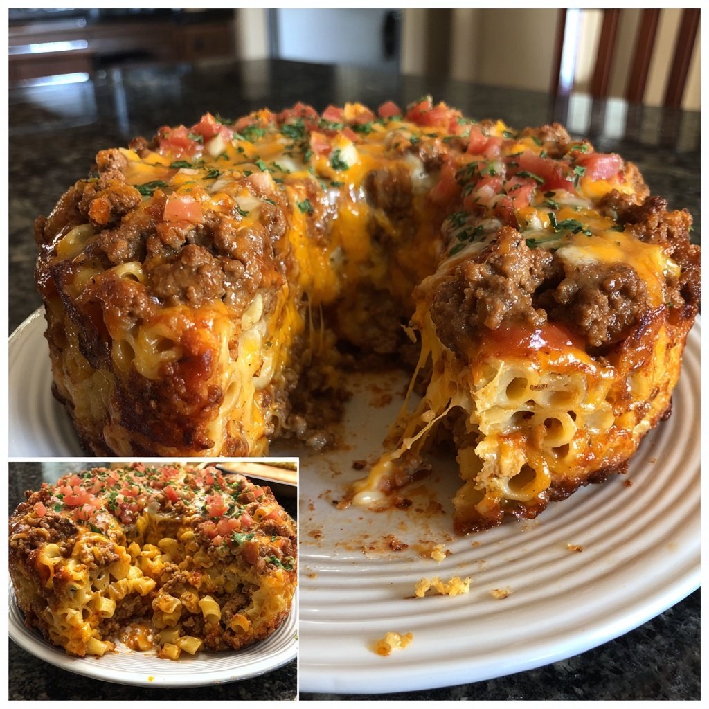 Zesty Taco Pasta Ring