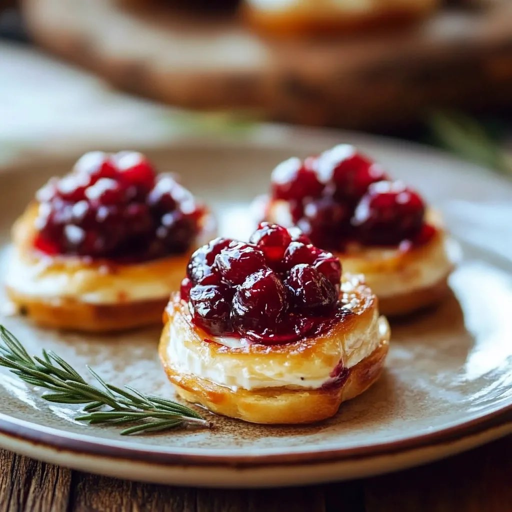 Ina Garten Cranberry Brie Bites