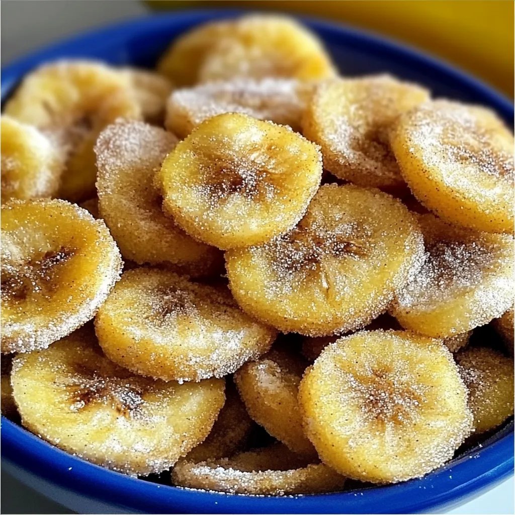 Cinnamon-Sugar Air Fryer Banana Chips: An Amazing Ultimate Recipe