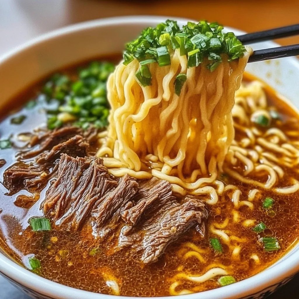 Savory Birria Ramen with Tender Beef and Rich Broth: An Incredible 7-Step Recipe
