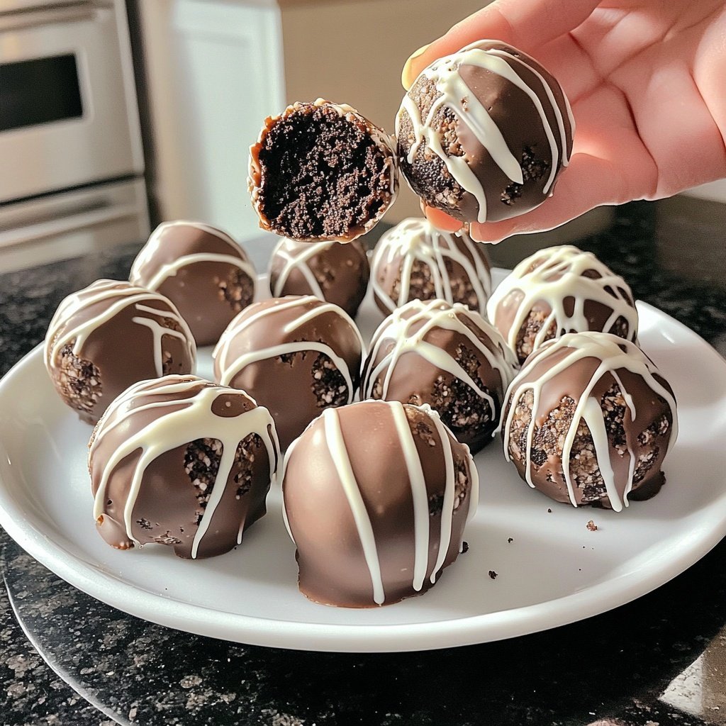 Christmas Unsweetened Oreo Balls