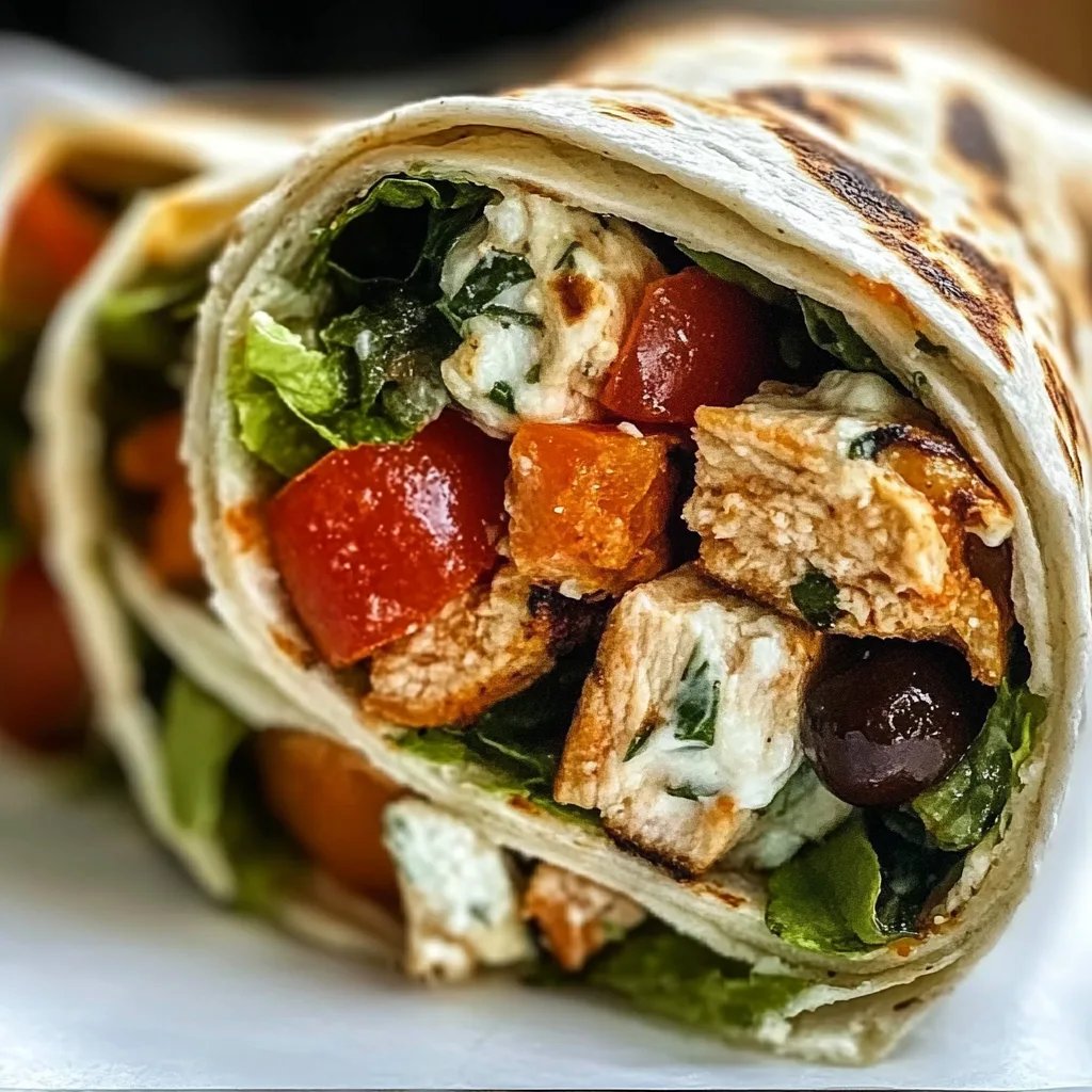 Mediterranean Chicken Wraps: An Incredible Ultimate Recipe You’ll Love