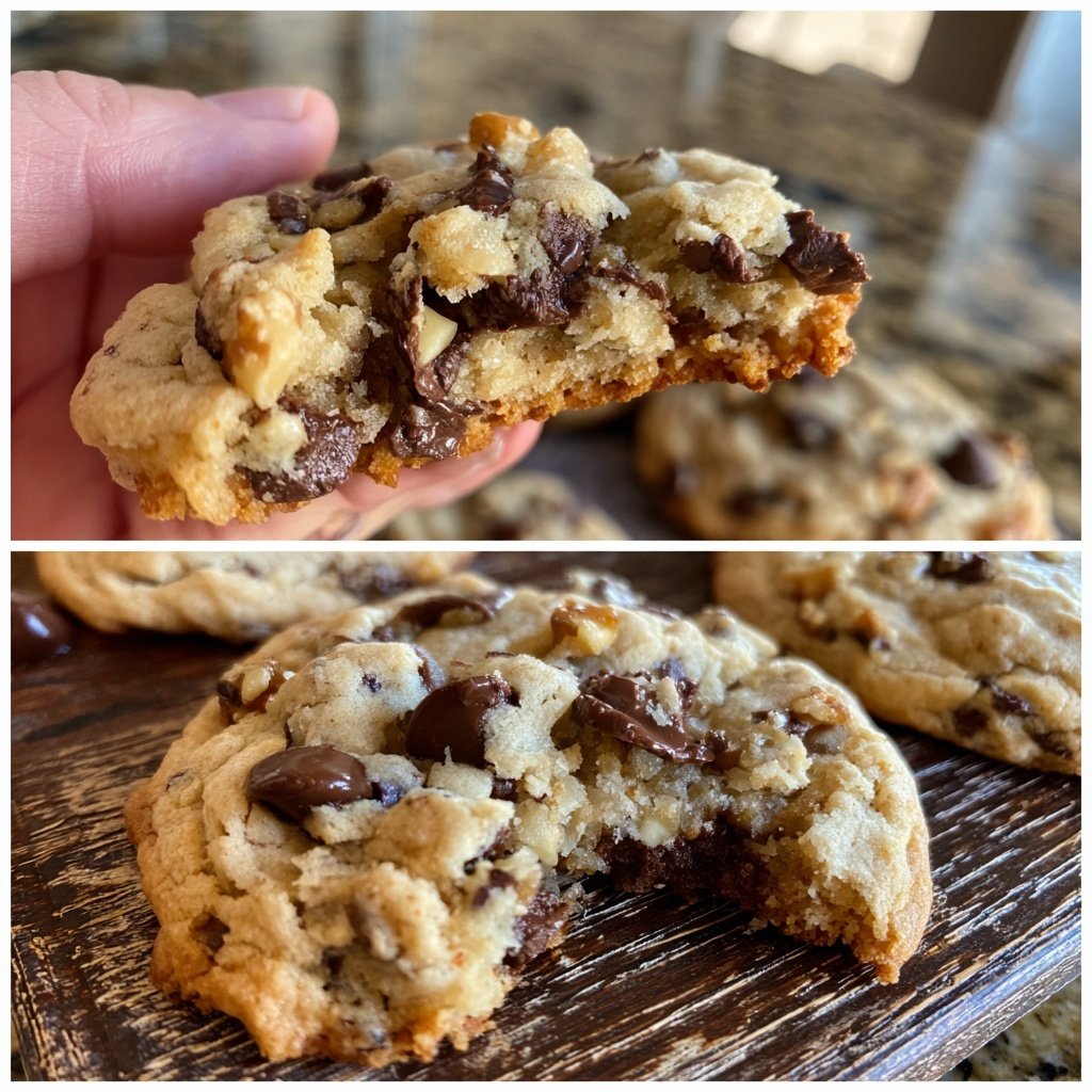 Chocolate Chip Walnut Cookies