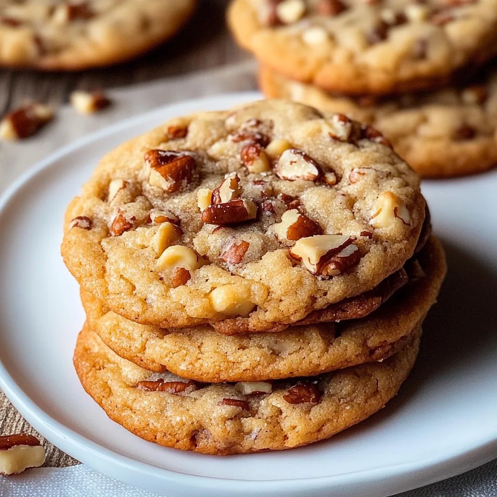 Butter Pecan Cookies