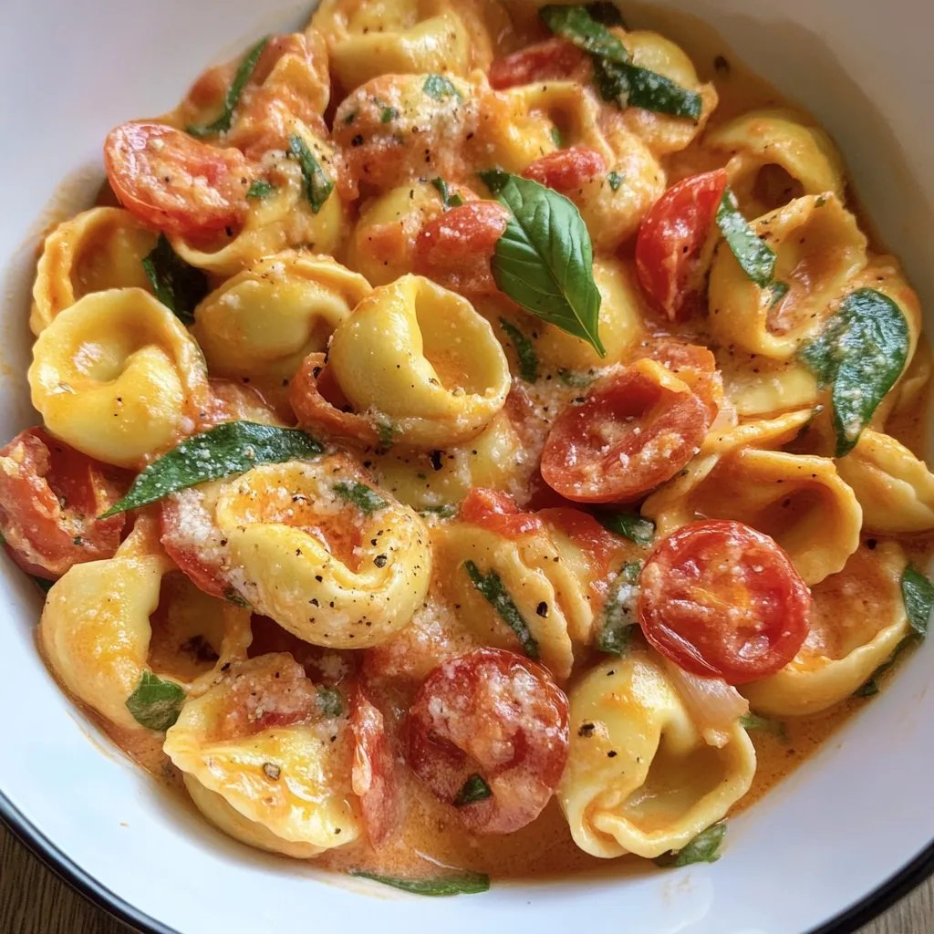 Creamy Tortellini with Tomatoes: An Amazing Ultimate Recipe