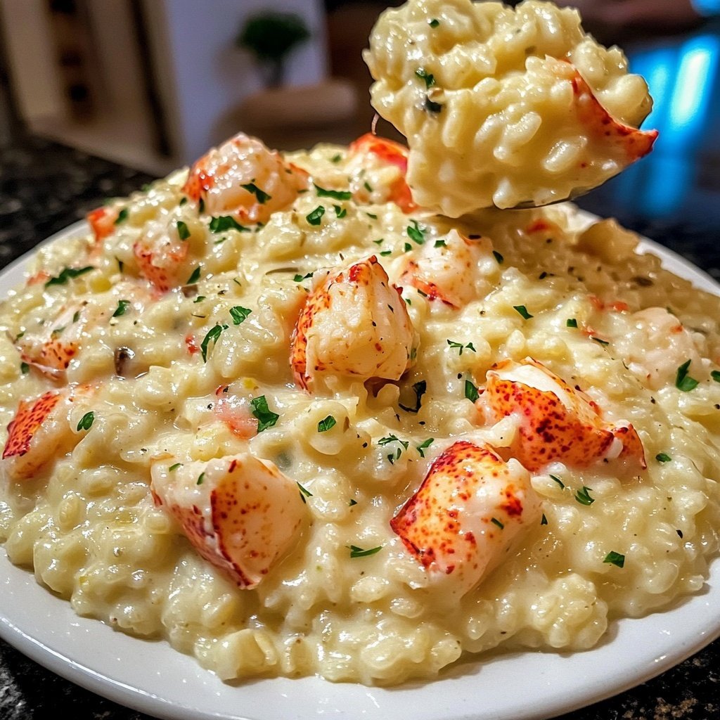 Elegant Dinner: Lobster Risotto Recipe