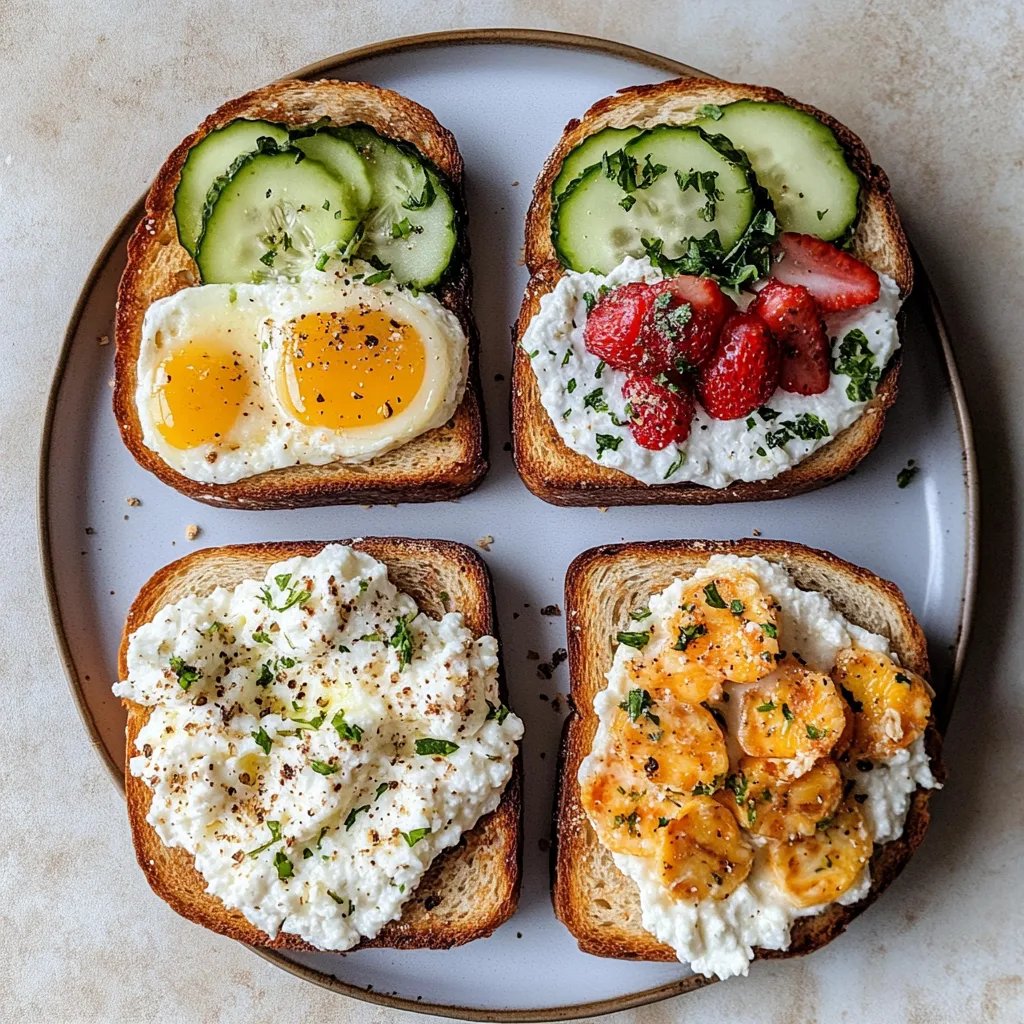 Quick 5-Minute Cottage Cheese Breakfast Toast: An Amazing Ultimate Recipe