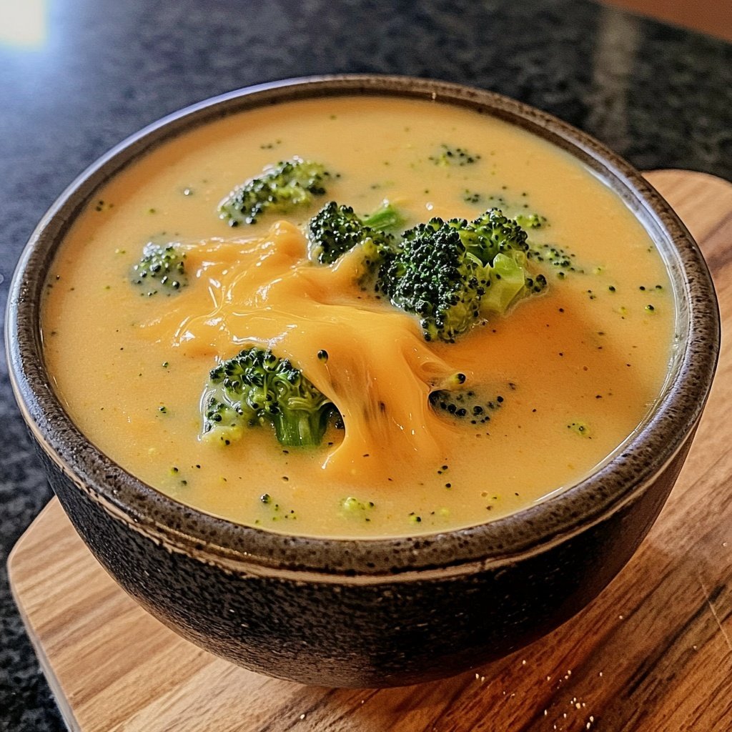 Comfort Broccoli Cheddar Soup​