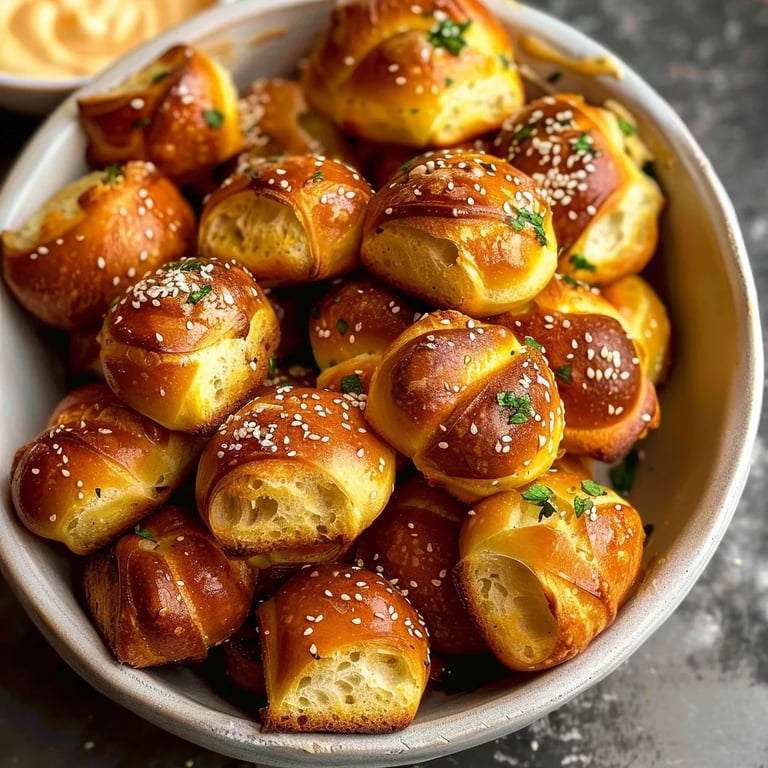 Buttery Soft Pretzel Bites