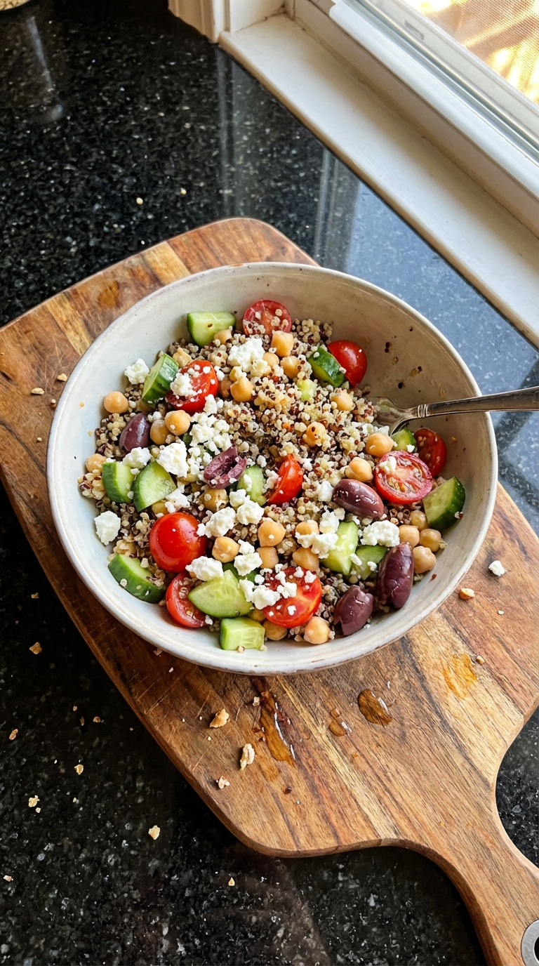High Protein Mediterranean Bowl