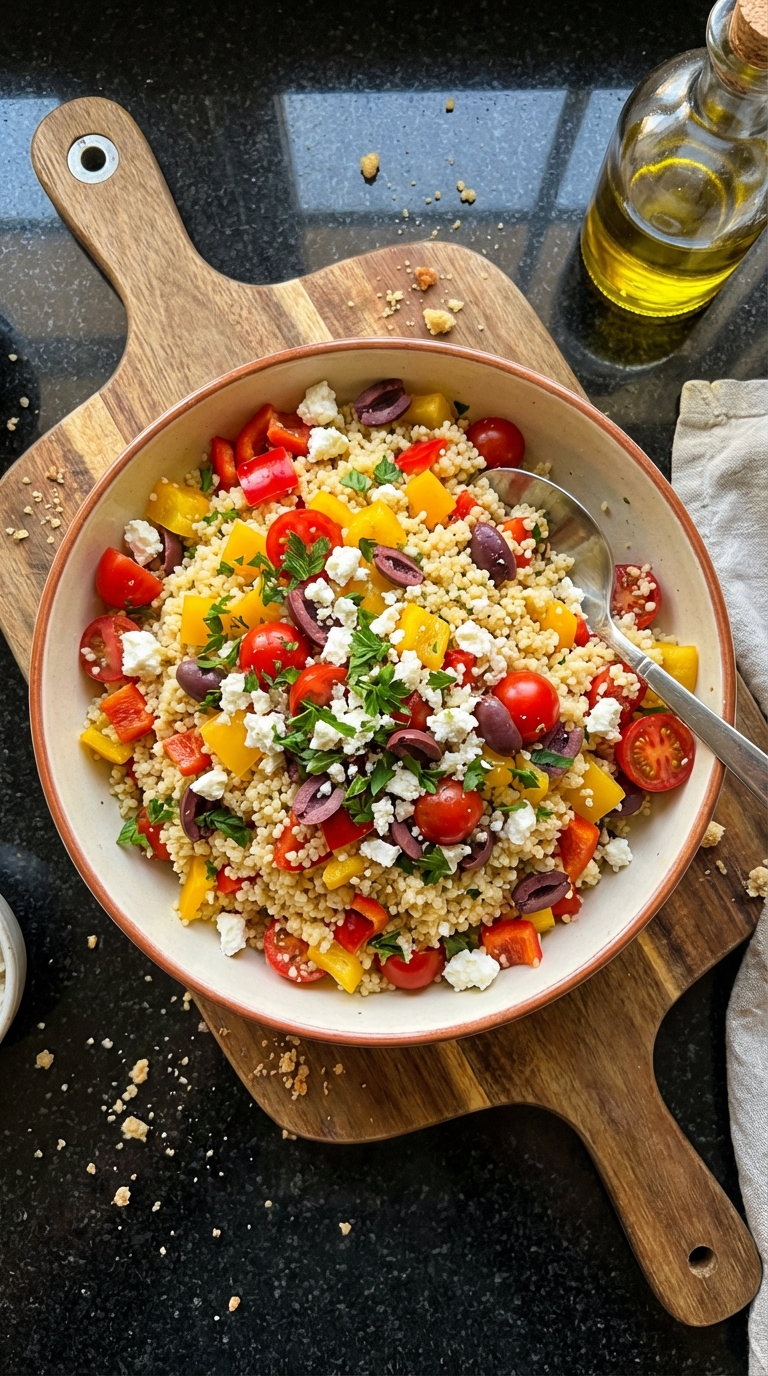 Mediterranean Couscous Salad
