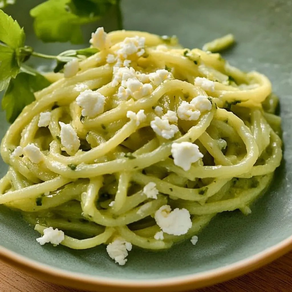 Creamy Green Spaghetti: An Incredible 5-Ingredient Recipe
