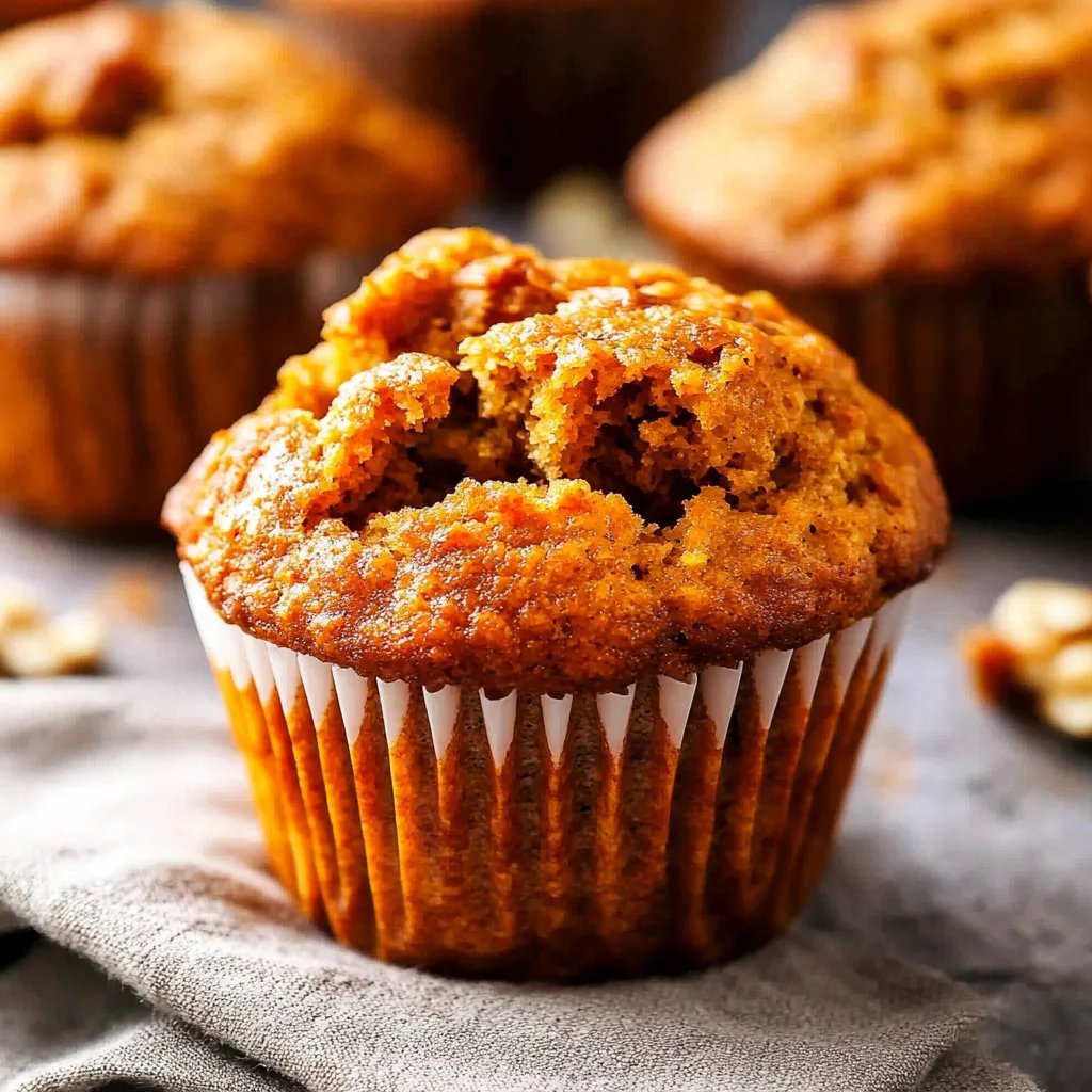 Healthy Carrot Muffins