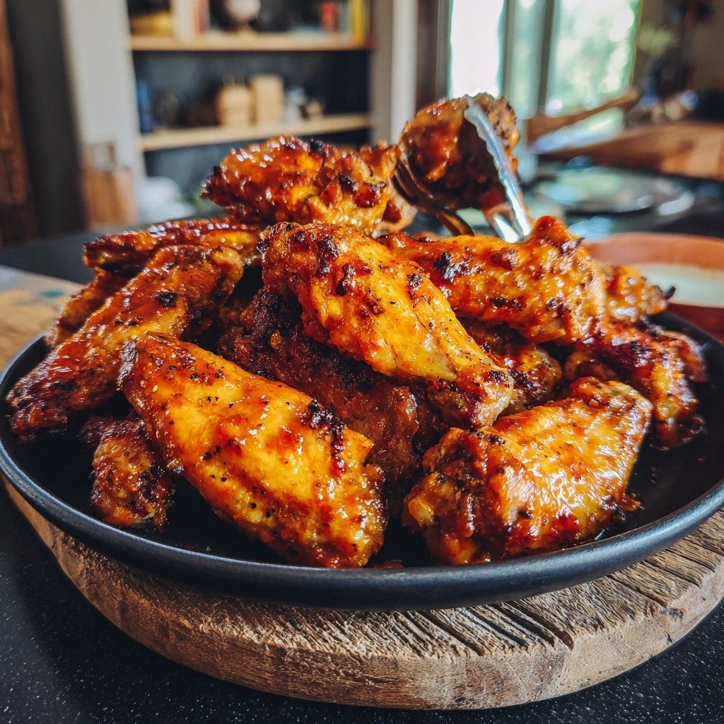 Air Fryer Wings Crispy and Golden