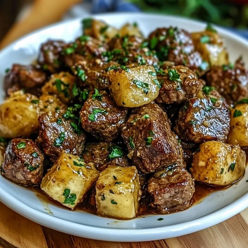 High Protein Slow Cooker Garlic Butter Beef Bites: An Incredible Ultimate Recipe