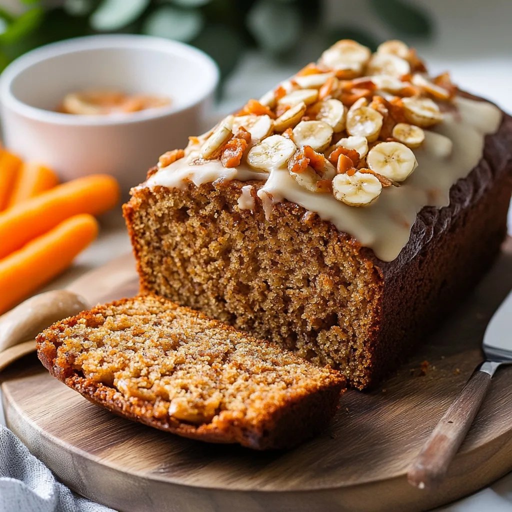 Carrot Cake Banana Bread