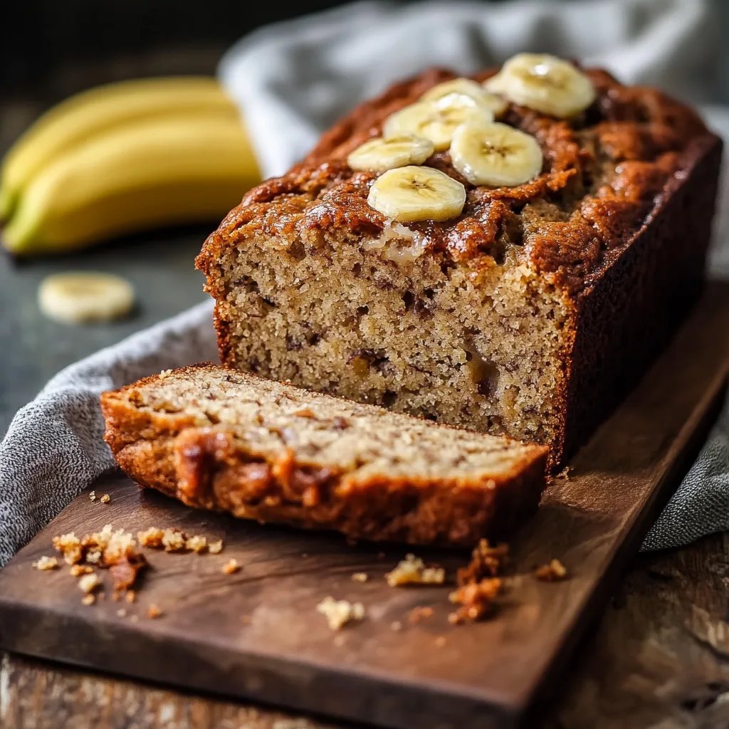 Easy Moist Banana Bread