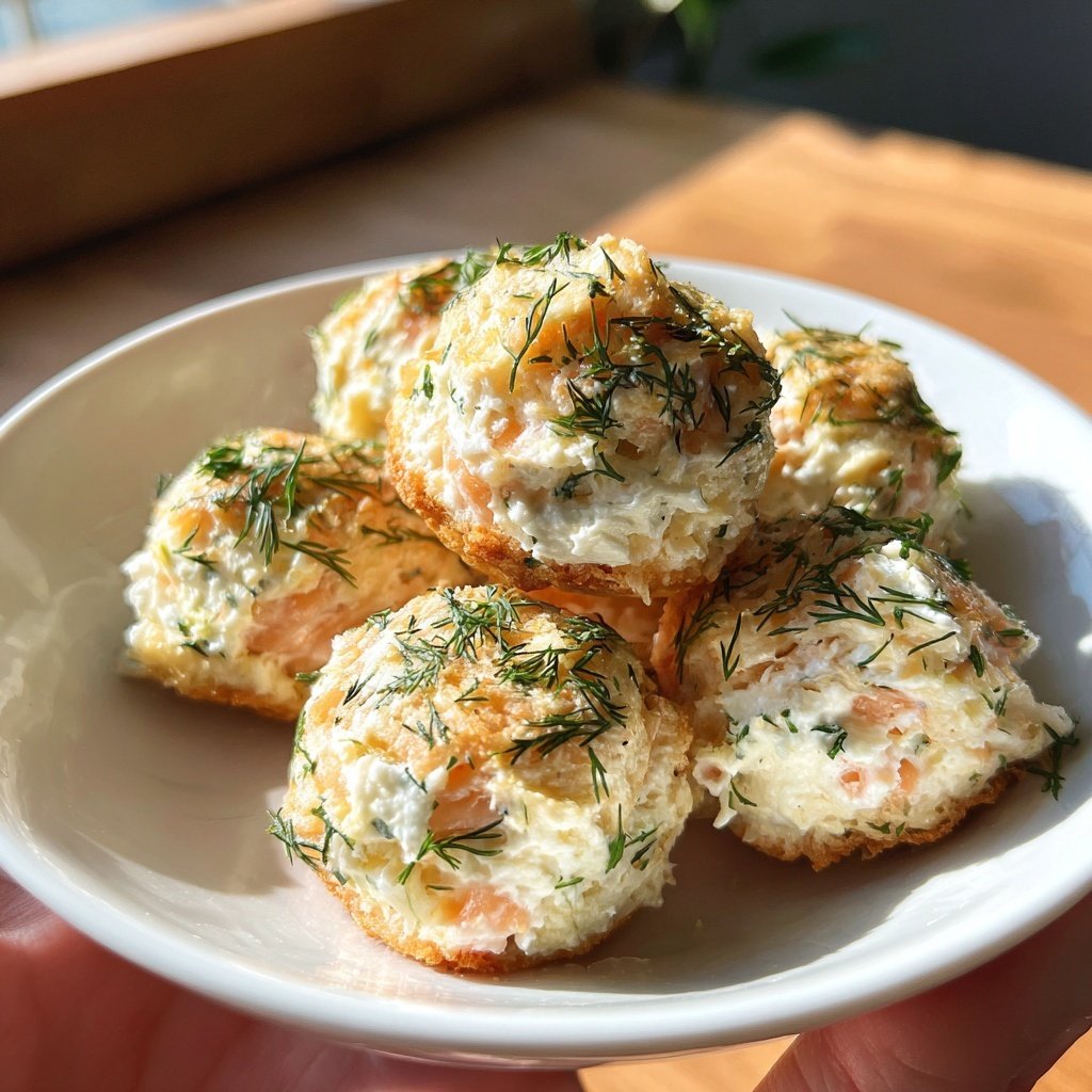 Smoked Salmon Appetizer Bites