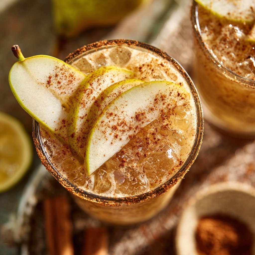 Cinnamon Pear Winter Cooler