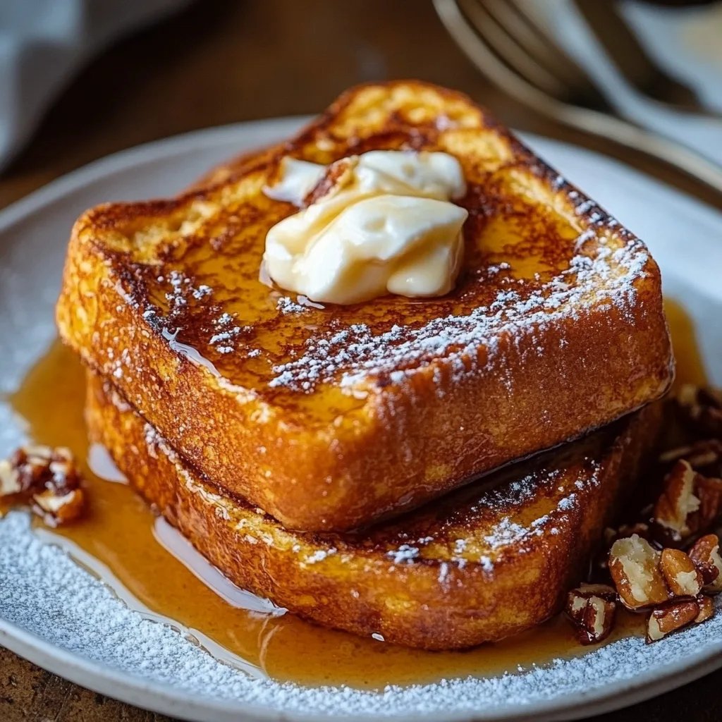 Fall Pumpkin French Toast Breakfast Recipe: An Amazing Ultimate Treat