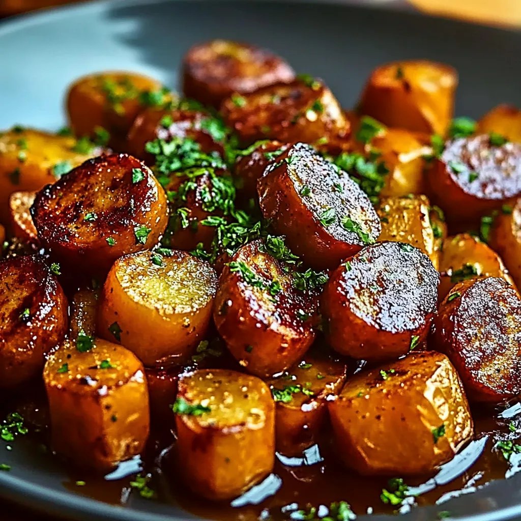 Honey Garlic Sausage Sweet Potatoes: An Incredible Ultimate Recipe