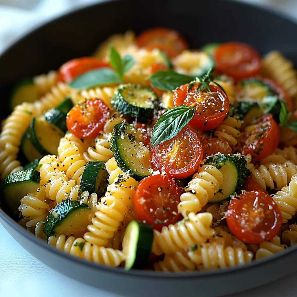 Tomato Zucchini Pasta: An Amazing Ultimate Recipe