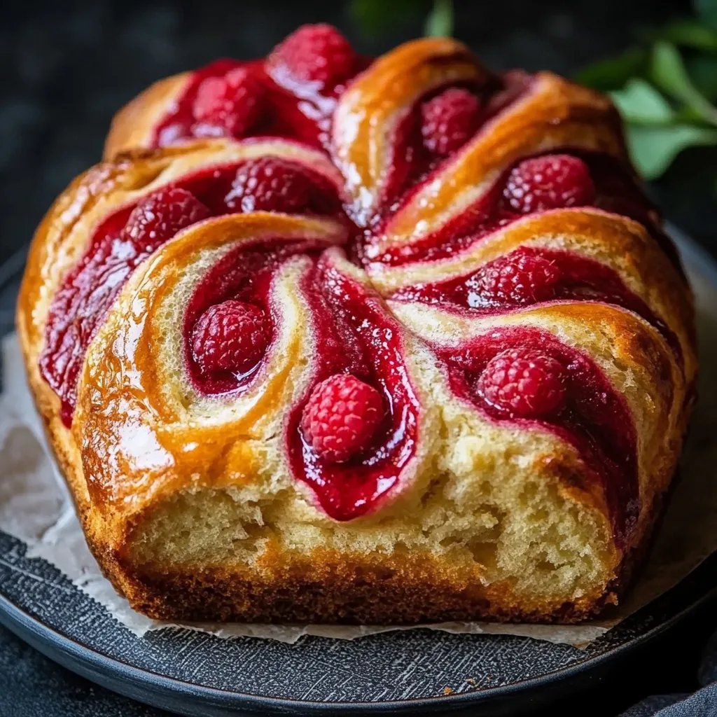 Raspberry Swirl Brioche Loaf Recipe: An Incredible Ultimate Delight