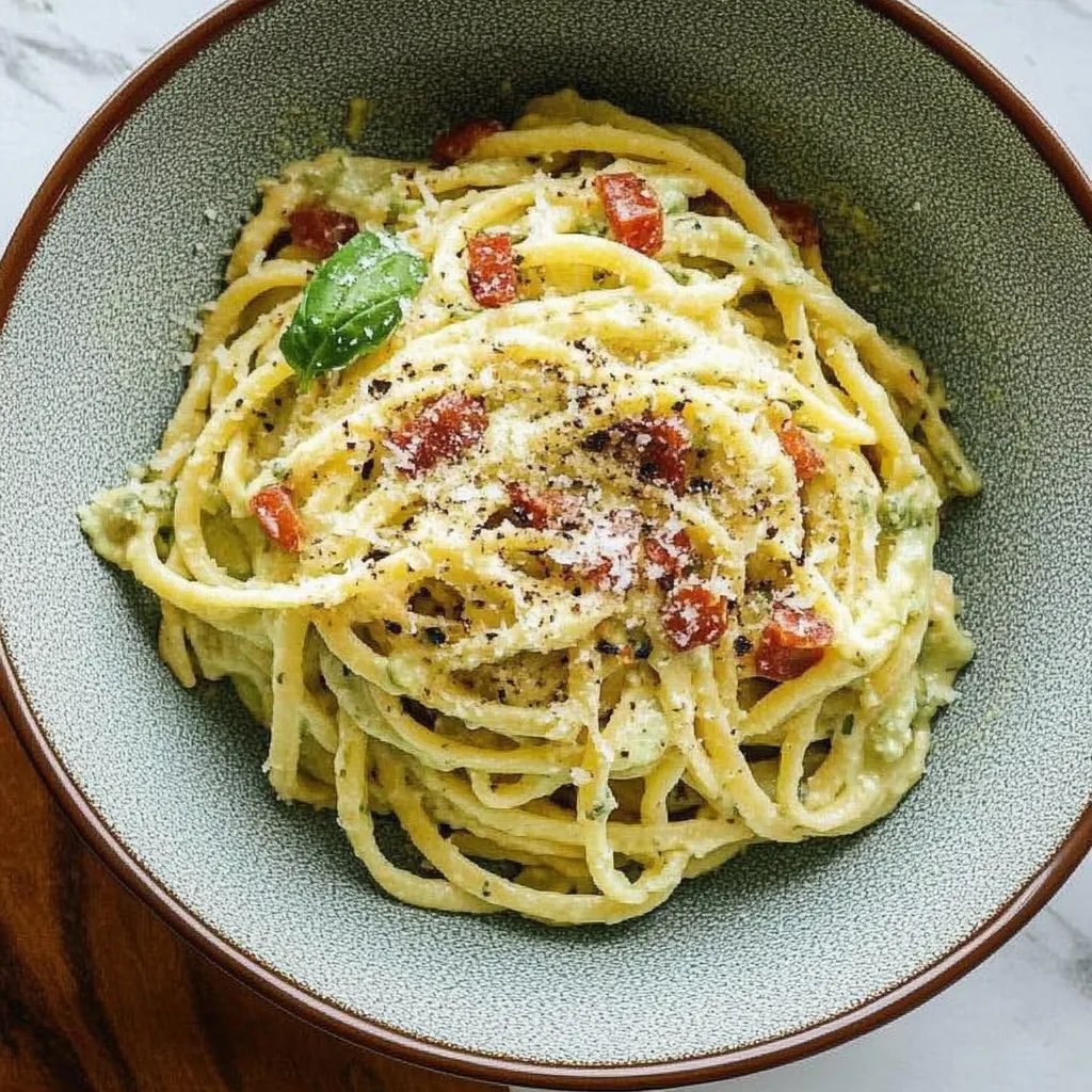 Avocado Carbonara: An Incredible 5-Ingredient Recipe