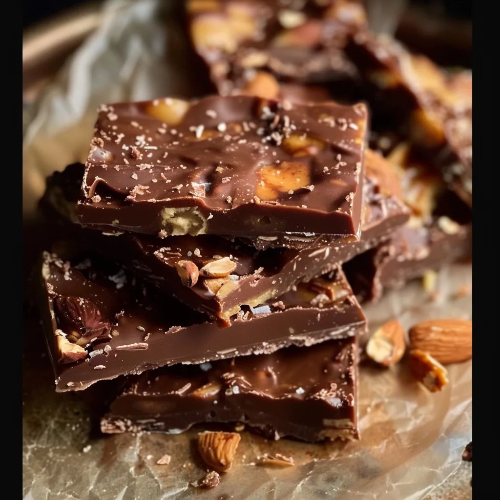 Addicting Smoked Almond Toffee