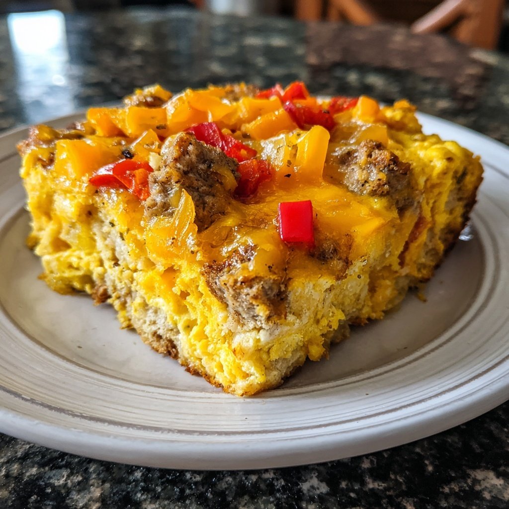Make-Ahead Breakfast Egg Casserole