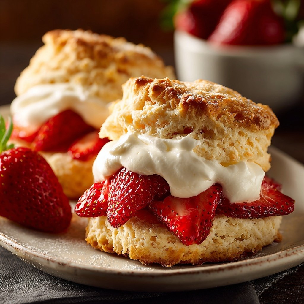 Classic Southern Strawberry Shortcake