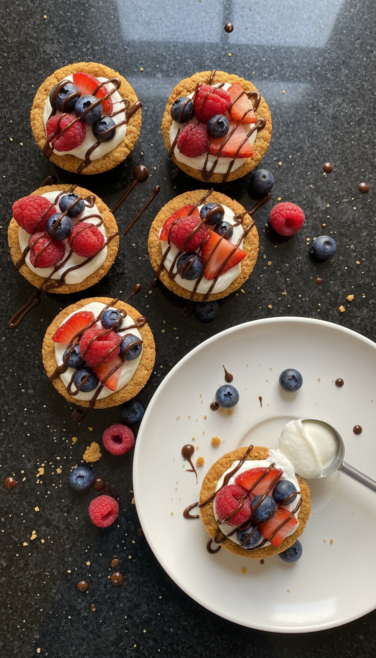 Frozen Yogurt Cookie Cups