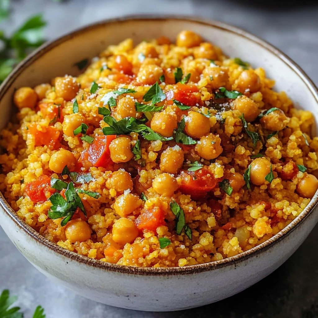 Easy One-Pot Moroccan Couscous with Chickpeas: An Amazing Ultimate Recipe