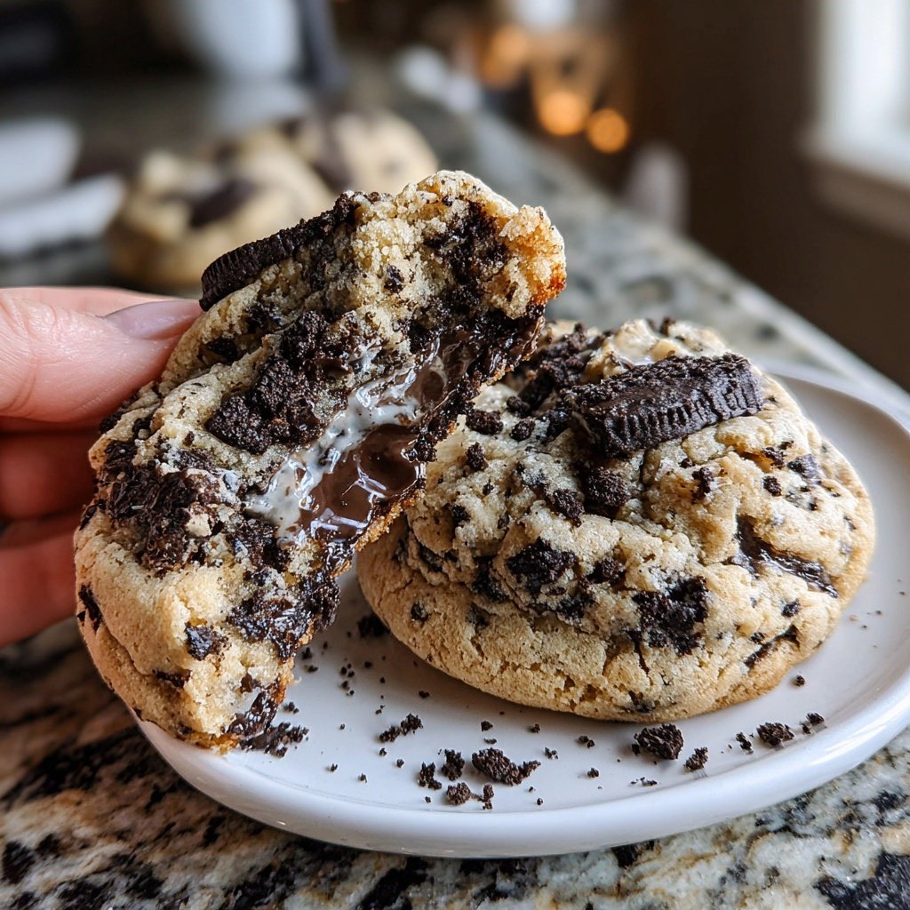 Dairy-Free Cookies and Cream Cookies