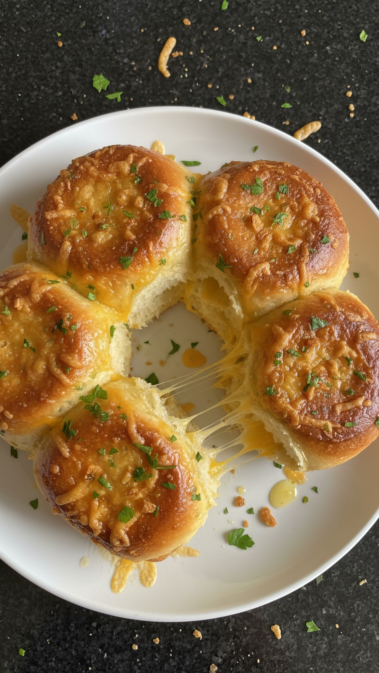 Cheesy Garlic Slider Buns
