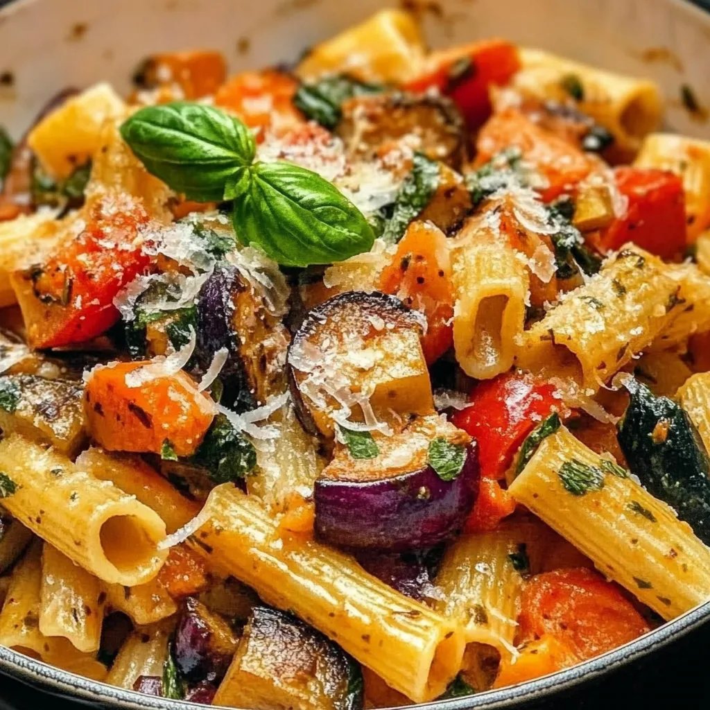 Tasty Roasted Vegetable Pasta: An Amazing Ultimate Recipe