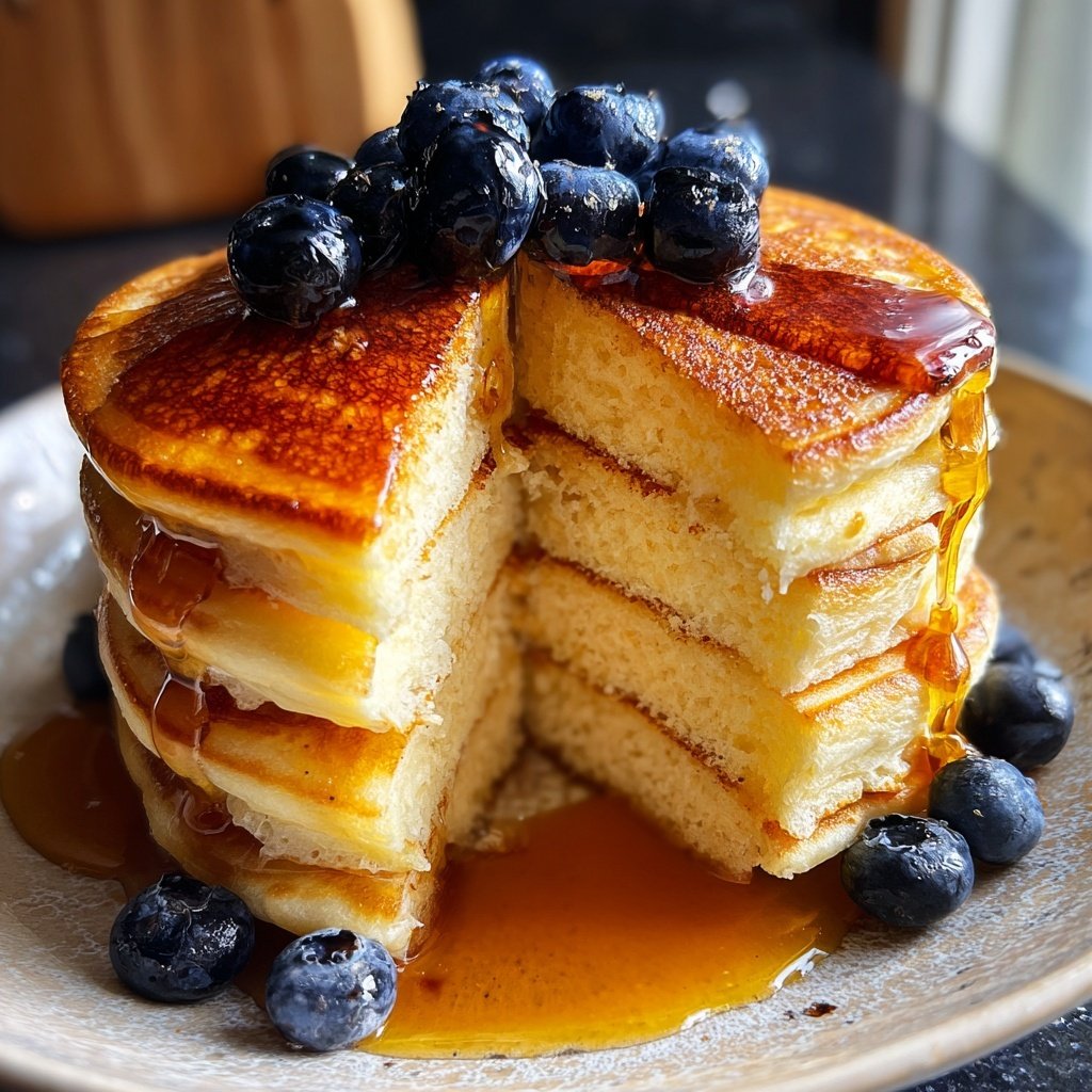 Ultra Fluffy Buttermilk Pancakes