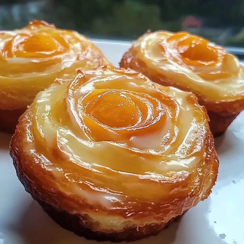 Irresistible Peach Pie Cruffins Recipe You Must Try