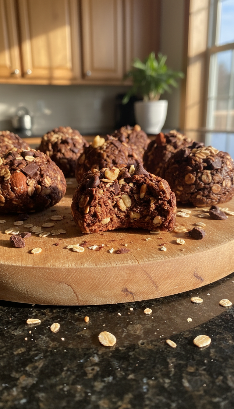 Nutty Chocolate Energy Bites