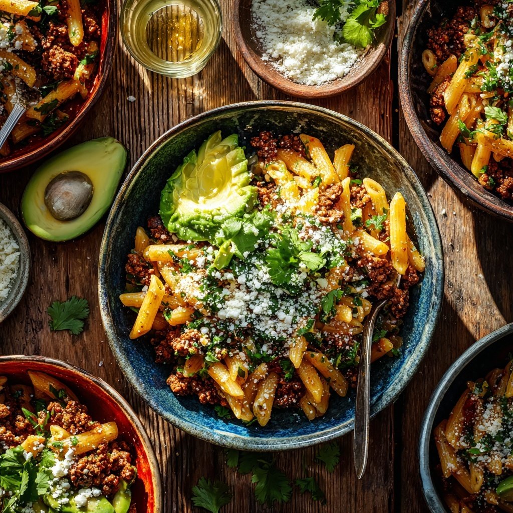 Taco Pasta Bowls for Everyone