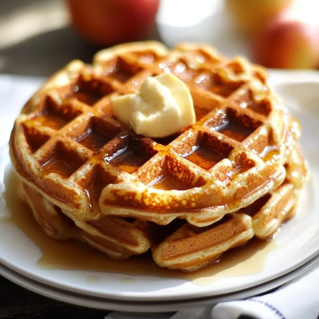 Apple Cider Waffles